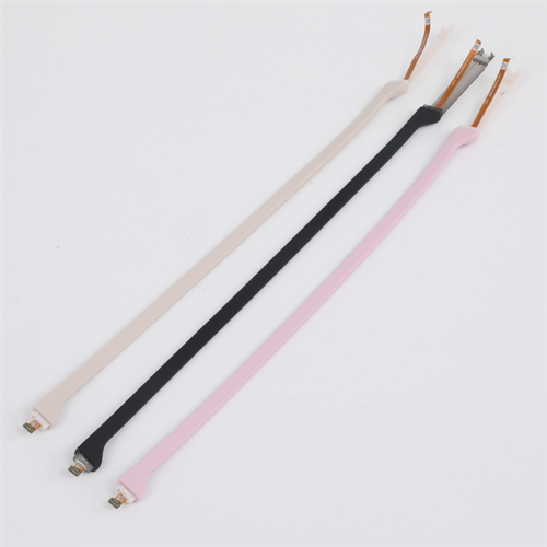 Silicone rubber overmolding cables parts for earphones