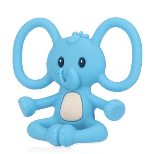 Silicone soothing teether toys elephant cartoon shape