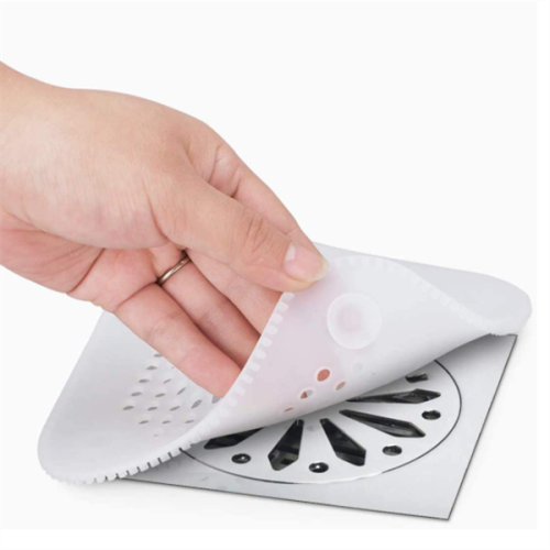 Silicone drain cover strainer for bathroom shower,bathtub and kitchen
