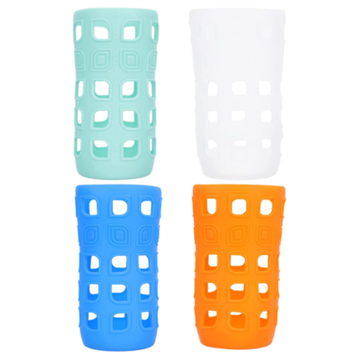 Silicone insulated anti-slip protective sleeve for bottle 