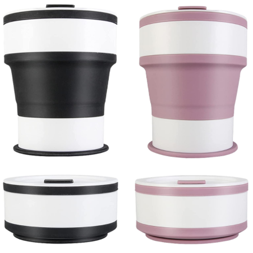 Silicone collapsible coffee cup,travel camping cup