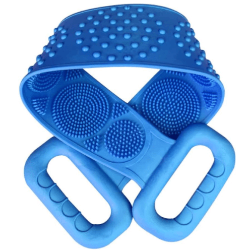 Silicone body body back scrubber