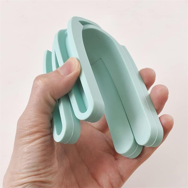 Foldable cross design silicone pot holder trivets(图2)